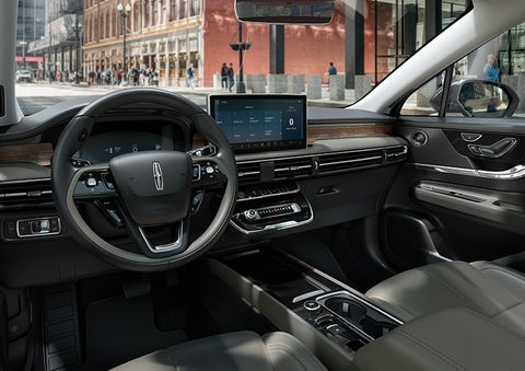 The interior dashboard of 2024 Lincoln Corsair® SUV is shown here. | Capital Lincoln of Wilmington in Wilmington NC