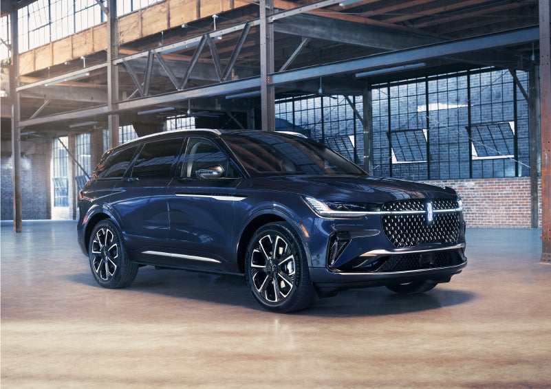 A 2024 Lincoln Nautilus® SUV is parked in an industrial space. | Capital Lincoln of Wilmington in Wilmington NC